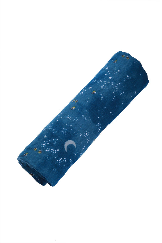 ORGANIC SWADDLE - STARRY NIGHT