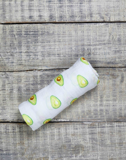 ORGANIC SWADDLE - AVOCADO