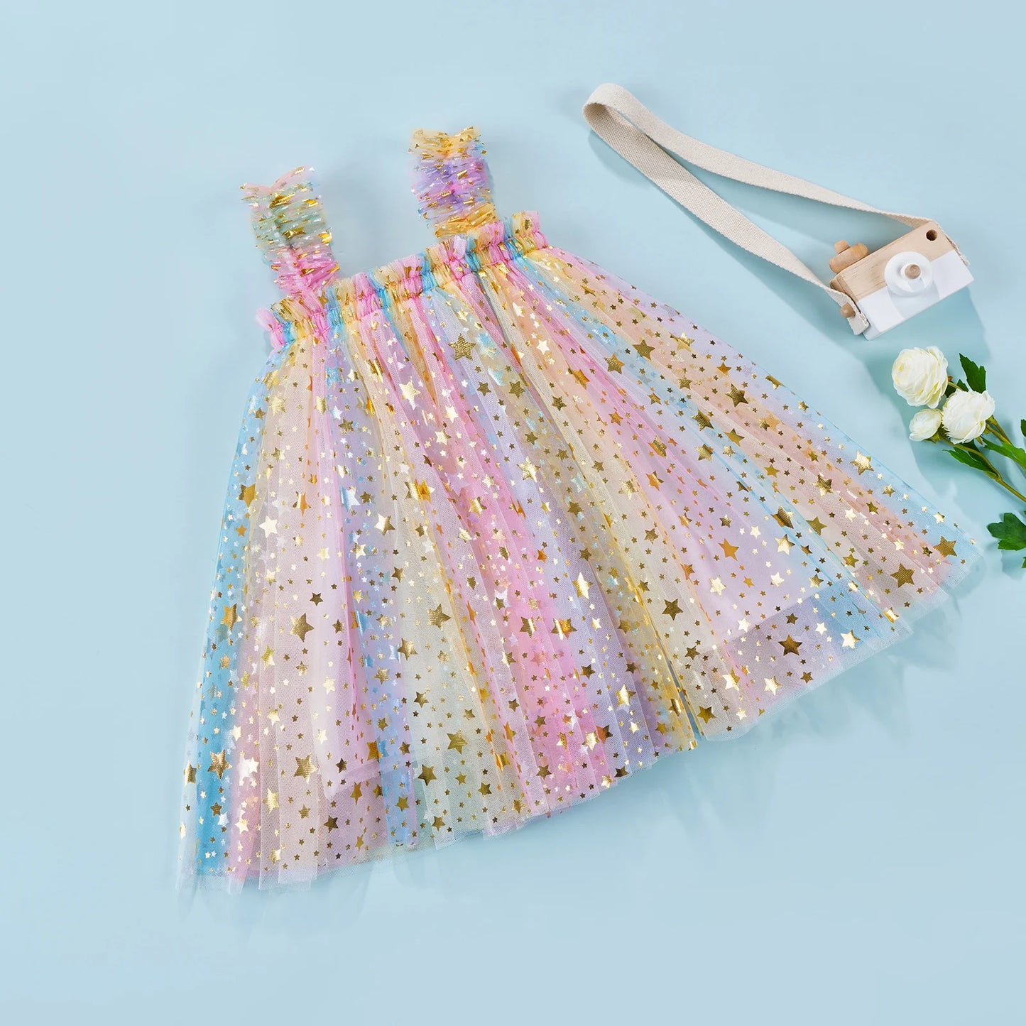 Embellished Tulle Tutu Dress