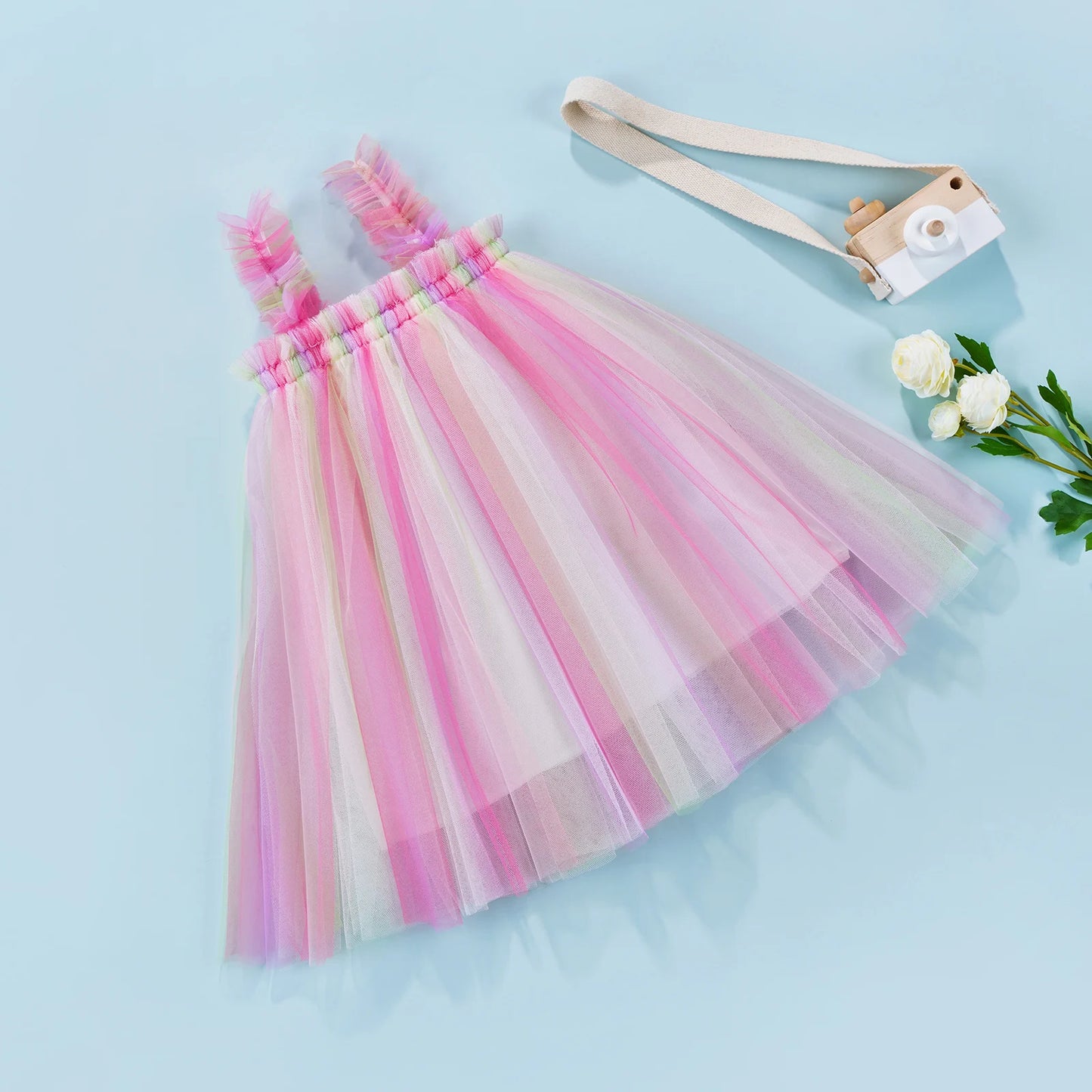 Embellished Tulle Tutu Dress