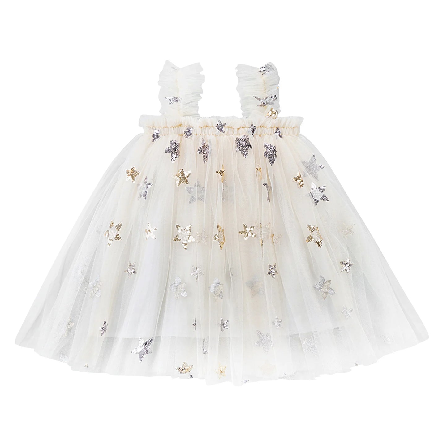 Embellished Tulle Tutu Dress