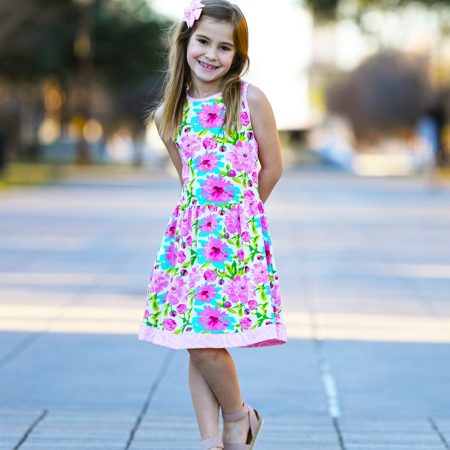 Floral Sleeveless Dress