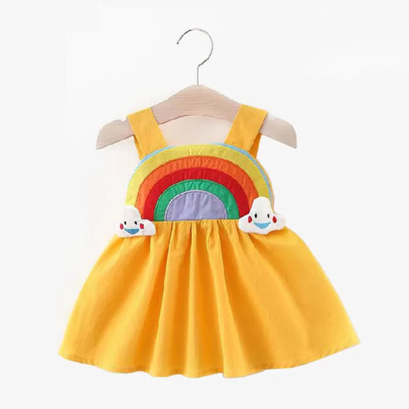 Rainbow Clouds Dress