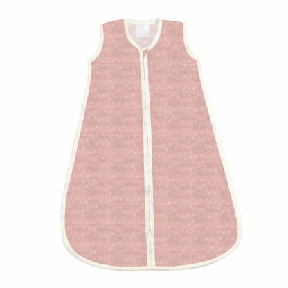 Pink Pearl Polka Dot Bamboo Sleep Sack