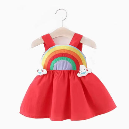 Rainbow Clouds Dress