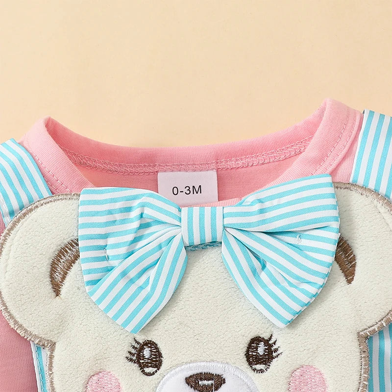 Bear Onesie with Headband Set