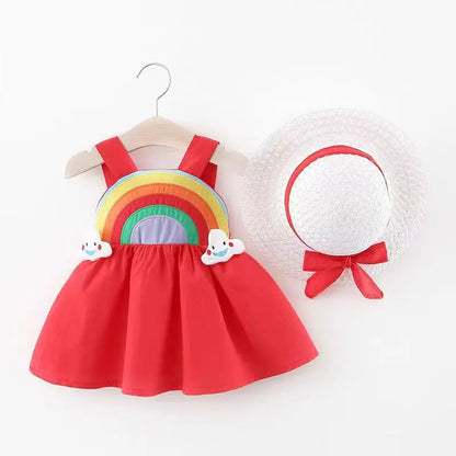 Rainbow Clouds Dress