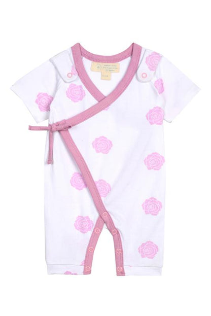 Short Sleeve Kimono Onesie