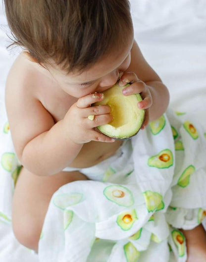 ORGANIC SWADDLE - AVOCADO