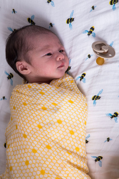 ORGANIC SWADDLE - HIVE